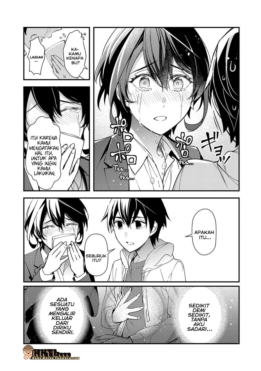 Ore ni Trauma wo Ataeta Joshi-tachi ga Chirachira Mitekuru kedo, Zannen desu ga Teokure desu Chapter 27 Bahasa Indonesia