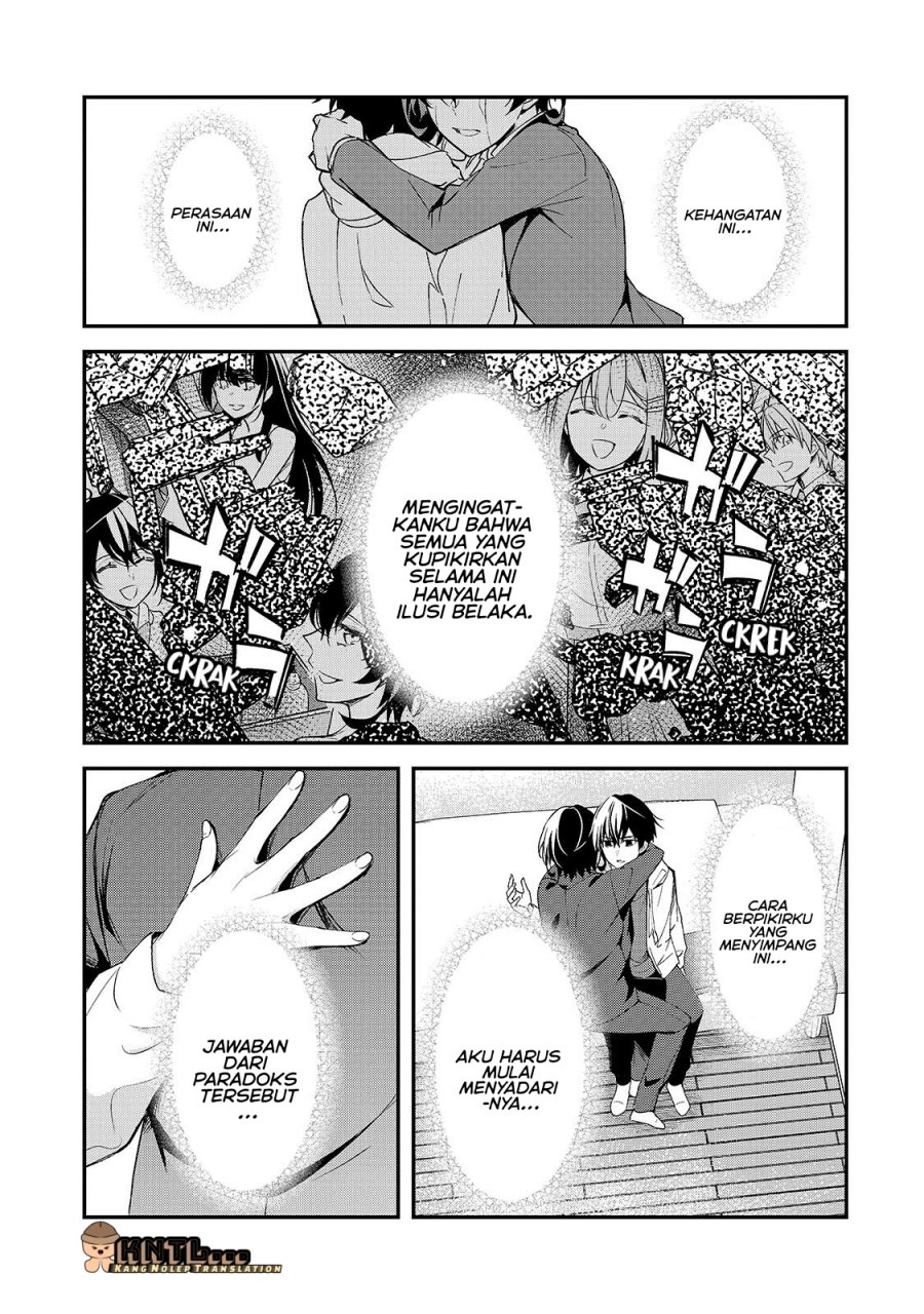 Ore ni Trauma wo Ataeta Joshi-tachi ga Chirachira Mitekuru kedo, Zannen desu ga Teokure desu Chapter 27 Bahasa Indonesia