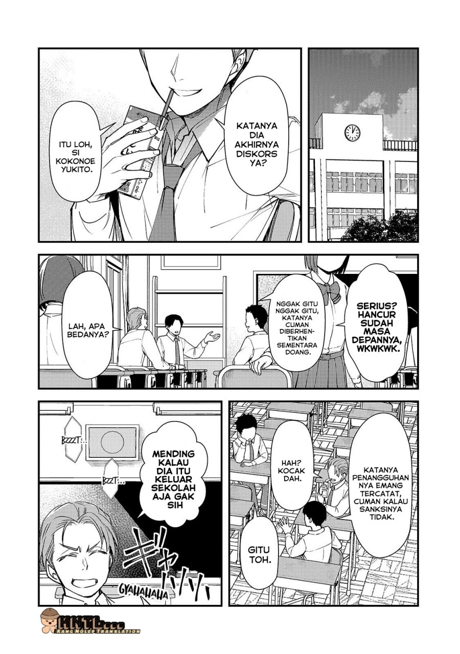 Ore ni Trauma wo Ataeta Joshi-tachi ga Chirachira Mitekuru kedo, Zannen desu ga Teokure desu Chapter 27 Bahasa Indonesia