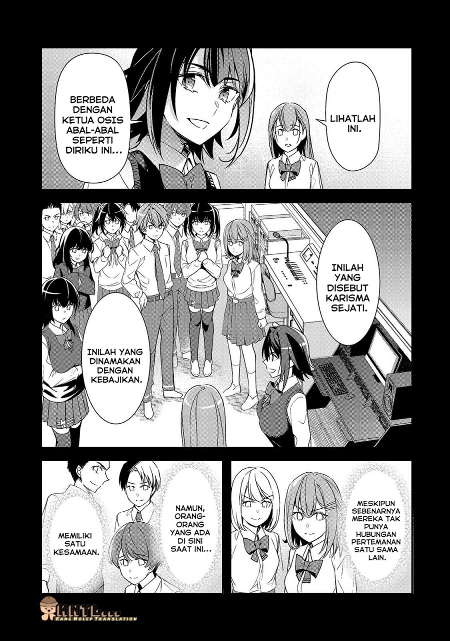 Ore ni Trauma wo Ataeta Joshi-tachi ga Chirachira Mitekuru kedo, Zannen desu ga Teokure desu Chapter 27 Bahasa Indonesia