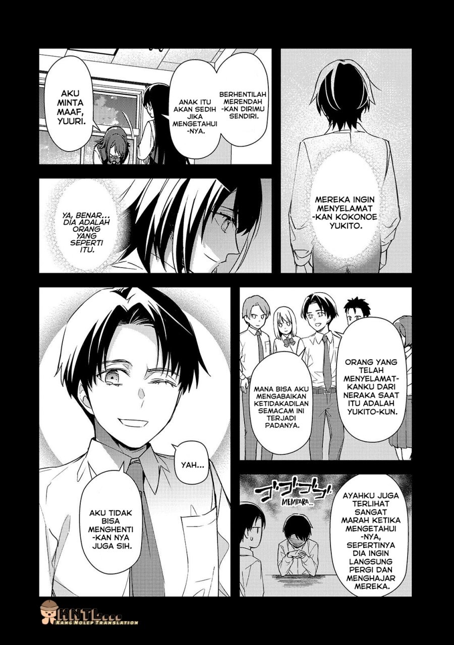 Ore ni Trauma wo Ataeta Joshi-tachi ga Chirachira Mitekuru kedo, Zannen desu ga Teokure desu Chapter 27 Bahasa Indonesia