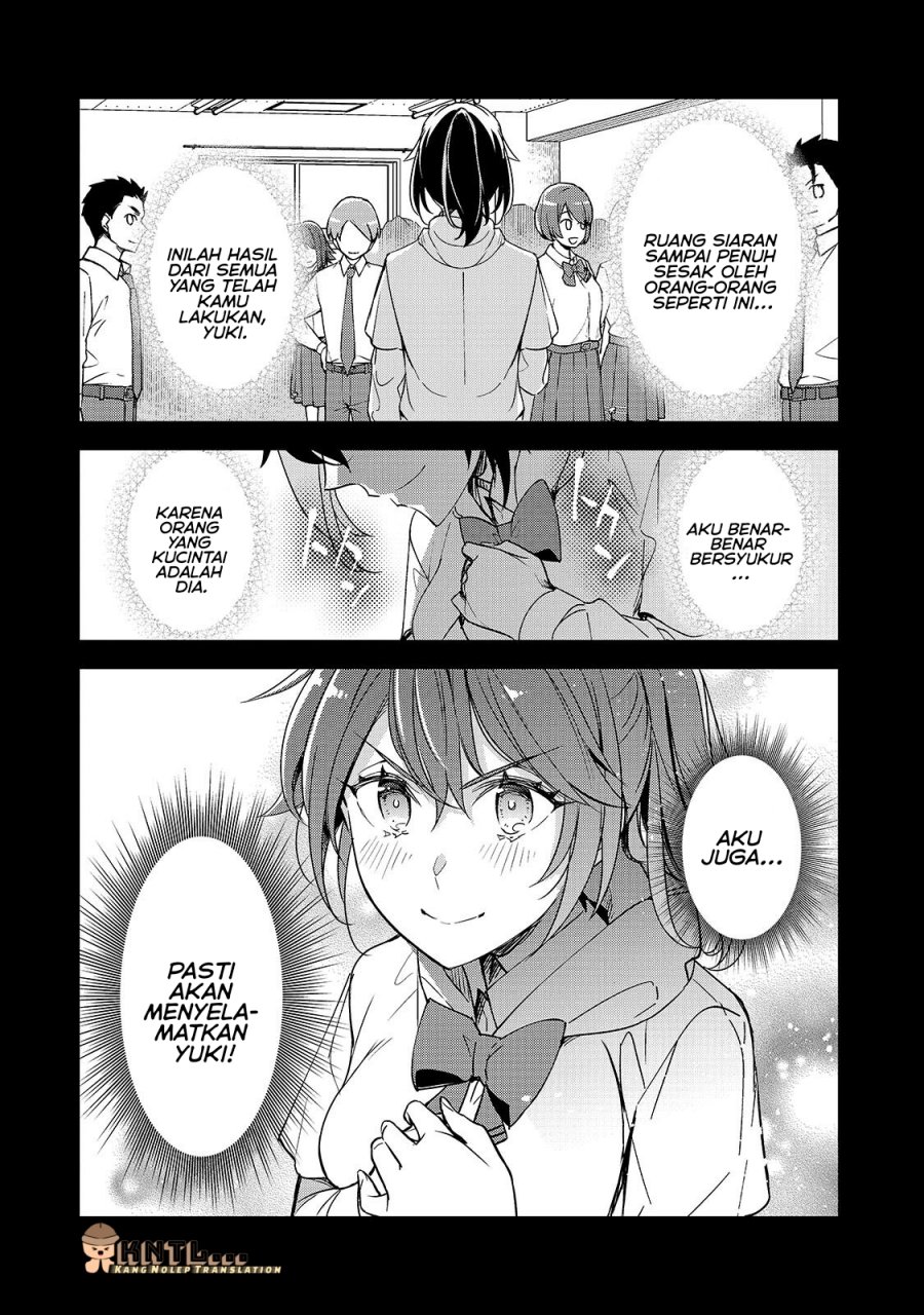 Ore ni Trauma wo Ataeta Joshi-tachi ga Chirachira Mitekuru kedo, Zannen desu ga Teokure desu Chapter 27 Bahasa Indonesia