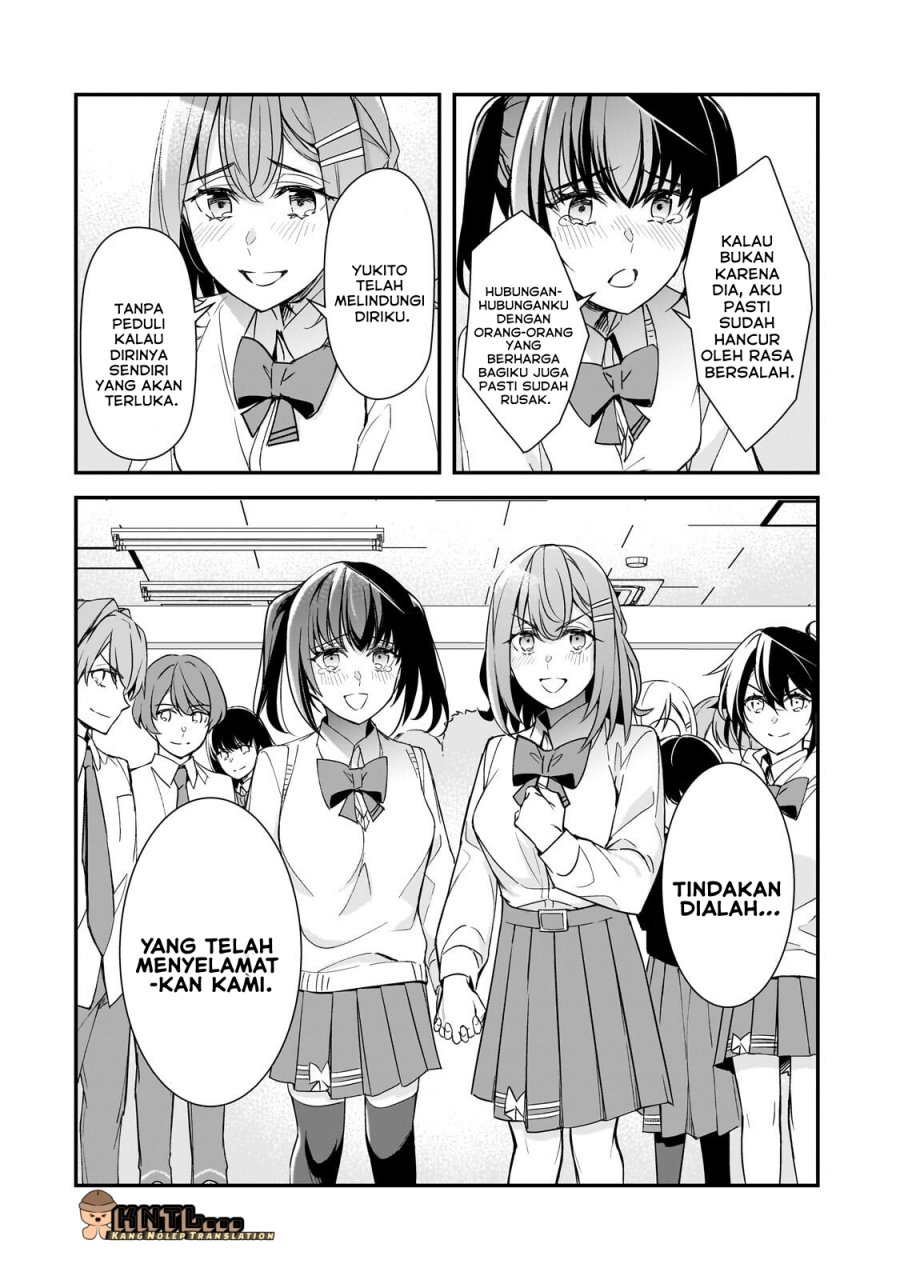 Ore ni Trauma wo Ataeta Joshi-tachi ga Chirachira Mitekuru kedo, Zannen desu ga Teokure desu Chapter 27 Bahasa Indonesia