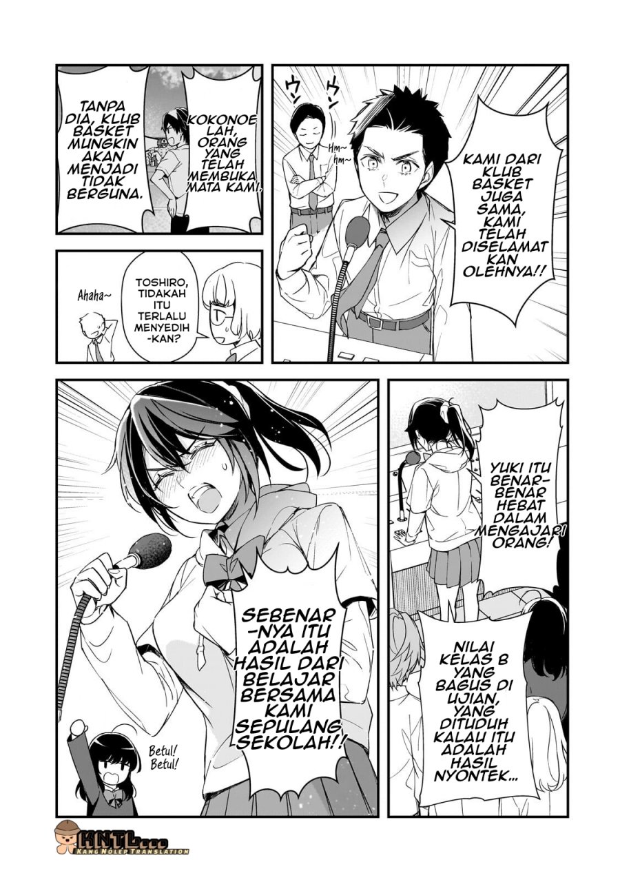 Ore ni Trauma wo Ataeta Joshi-tachi ga Chirachira Mitekuru kedo, Zannen desu ga Teokure desu Chapter 27 Bahasa Indonesia