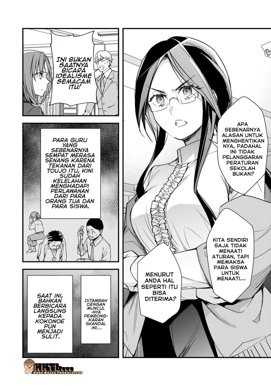 Ore ni Trauma wo Ataeta Joshi-tachi ga Chirachira Mitekuru kedo, Zannen desu ga Teokure desu Chapter 27 Bahasa Indonesia