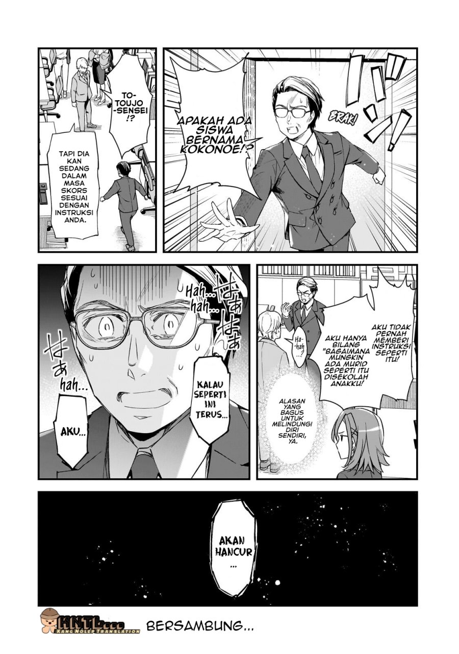 Ore ni Trauma wo Ataeta Joshi-tachi ga Chirachira Mitekuru kedo, Zannen desu ga Teokure desu Chapter 27 Bahasa Indonesia