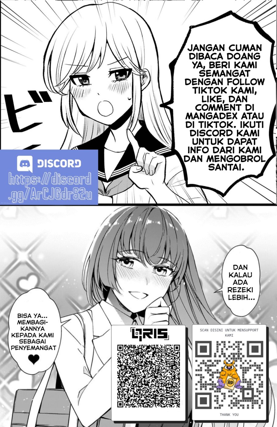 Ore ni Trauma wo Ataeta Joshi-tachi ga Chirachira Mitekuru kedo, Zannen desu ga Teokure desu Chapter 27 Bahasa Indonesia