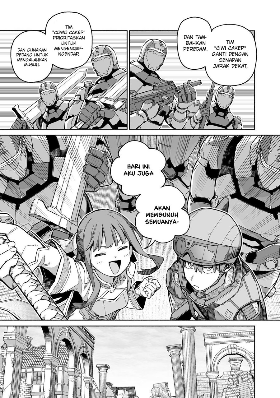 Ore to Kimitachi no Dungeon Sensou Chapter 06 Bahasa Indonesia