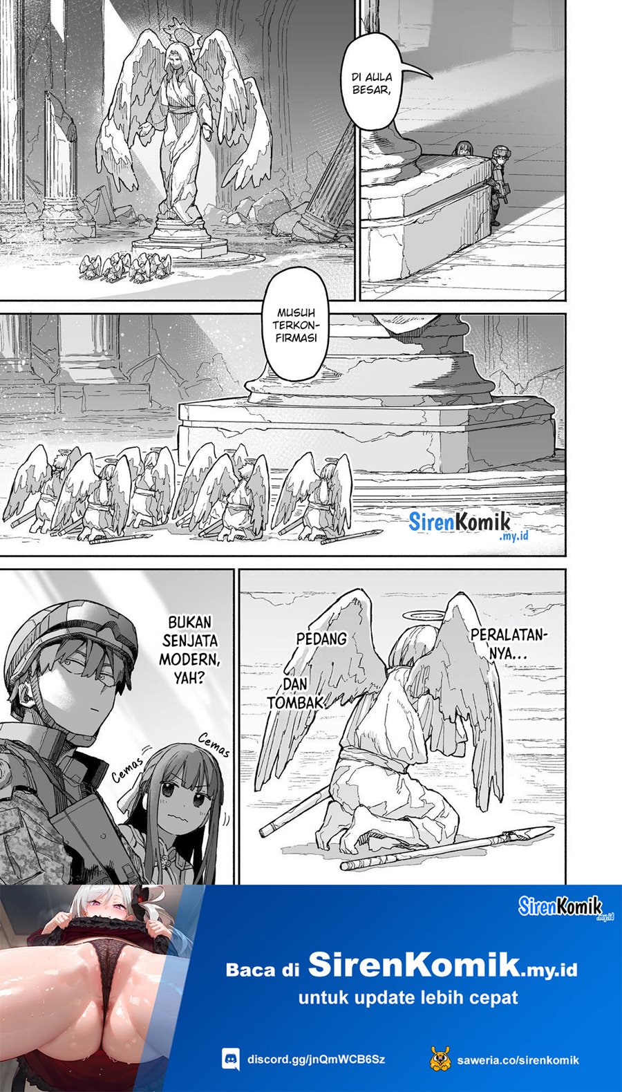 Ore to Kimitachi no Dungeon Sensou Chapter 06 Bahasa Indonesia