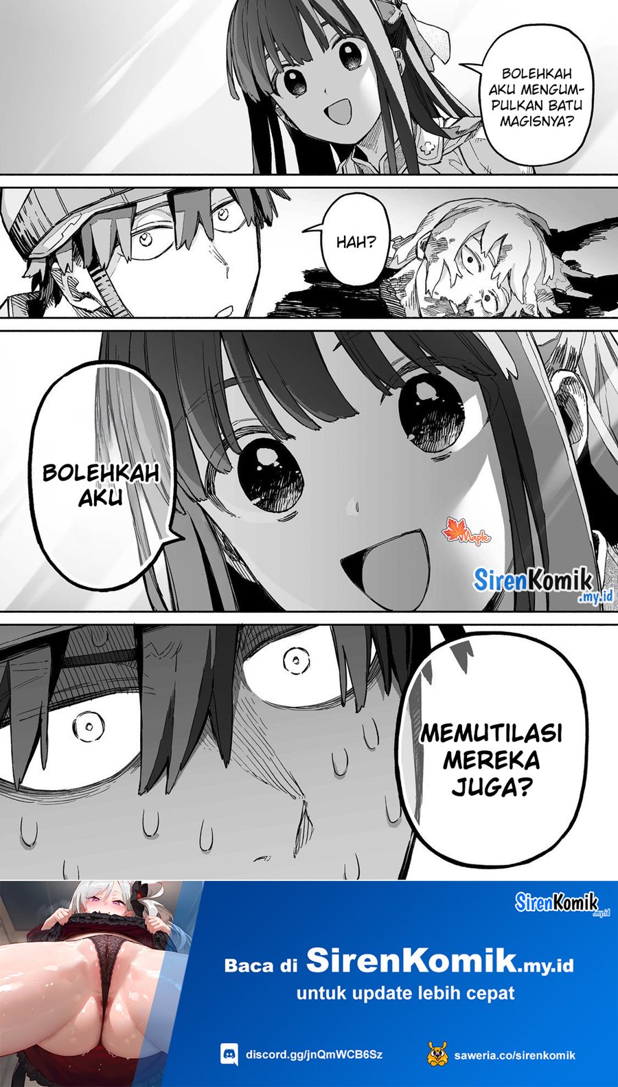 Ore to Kimitachi no Dungeon Sensou Chapter 06 Bahasa Indonesia