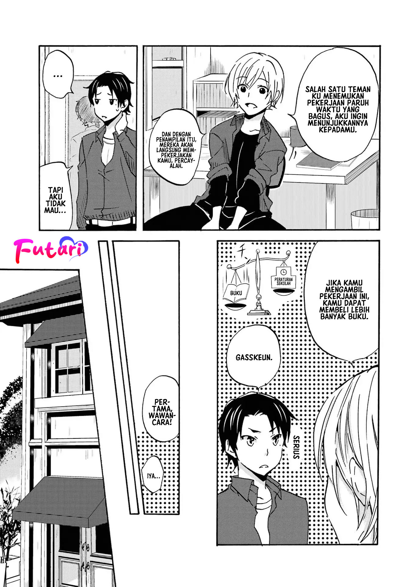 Ore wa Shiranai Uchi ni Gakkou Ichi no Bishoujo wo Kudoite Itarashii chapter 1