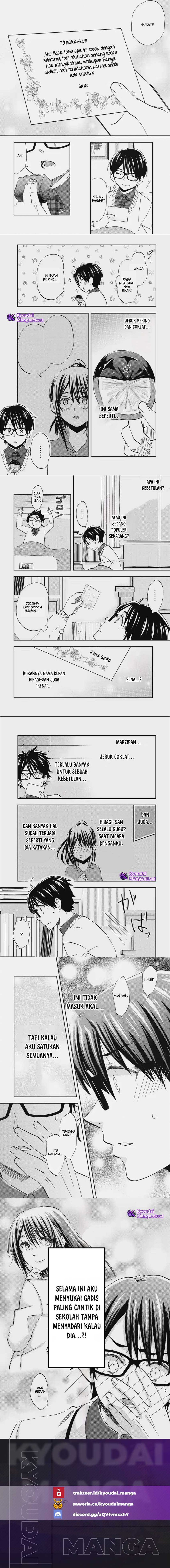 Ore wa Shiranai Uchi ni Gakkou Ichi no Bishoujo wo Kudoite Itarashii Chapter 32 Bahasa Indonesia