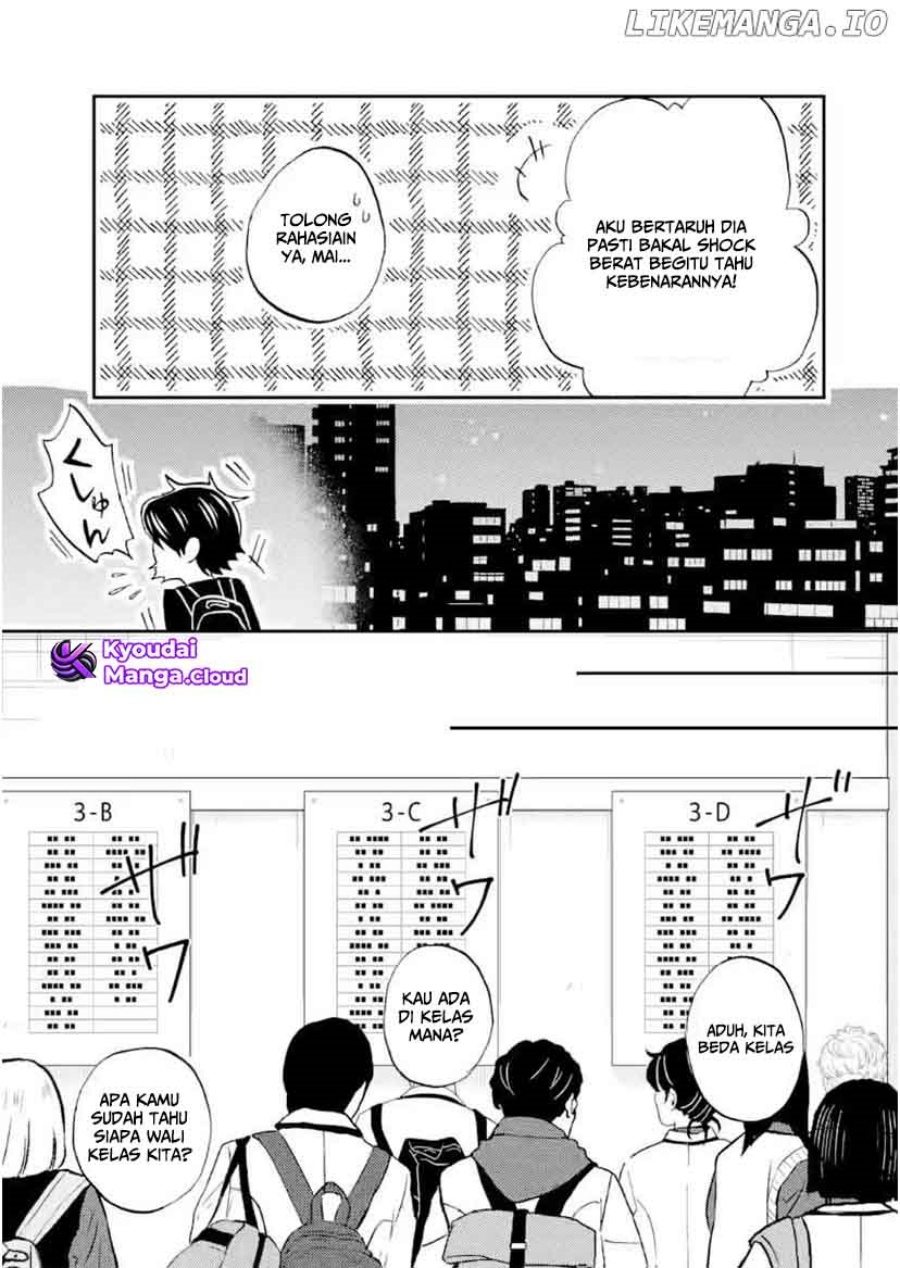Ore wa Shiranai Uchi ni Gakkou Ichi no Bishoujo wo Kudoite Itarashii Chapter 38 Bahasa Indonesia