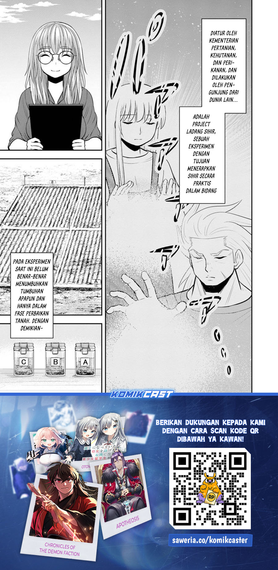 Orenchi ni Kita Onna Kishi to: Inakagurashi suru Koto ni Natta Ken Chapter 118 Bahasa Indonesia