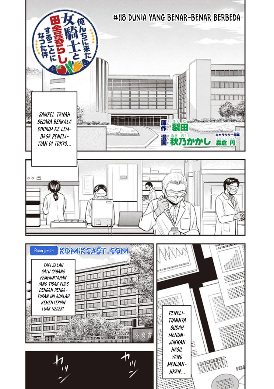 Orenchi ni Kita Onna Kishi to: Inakagurashi suru Koto ni Natta Ken Chapter 118 Bahasa Indonesia