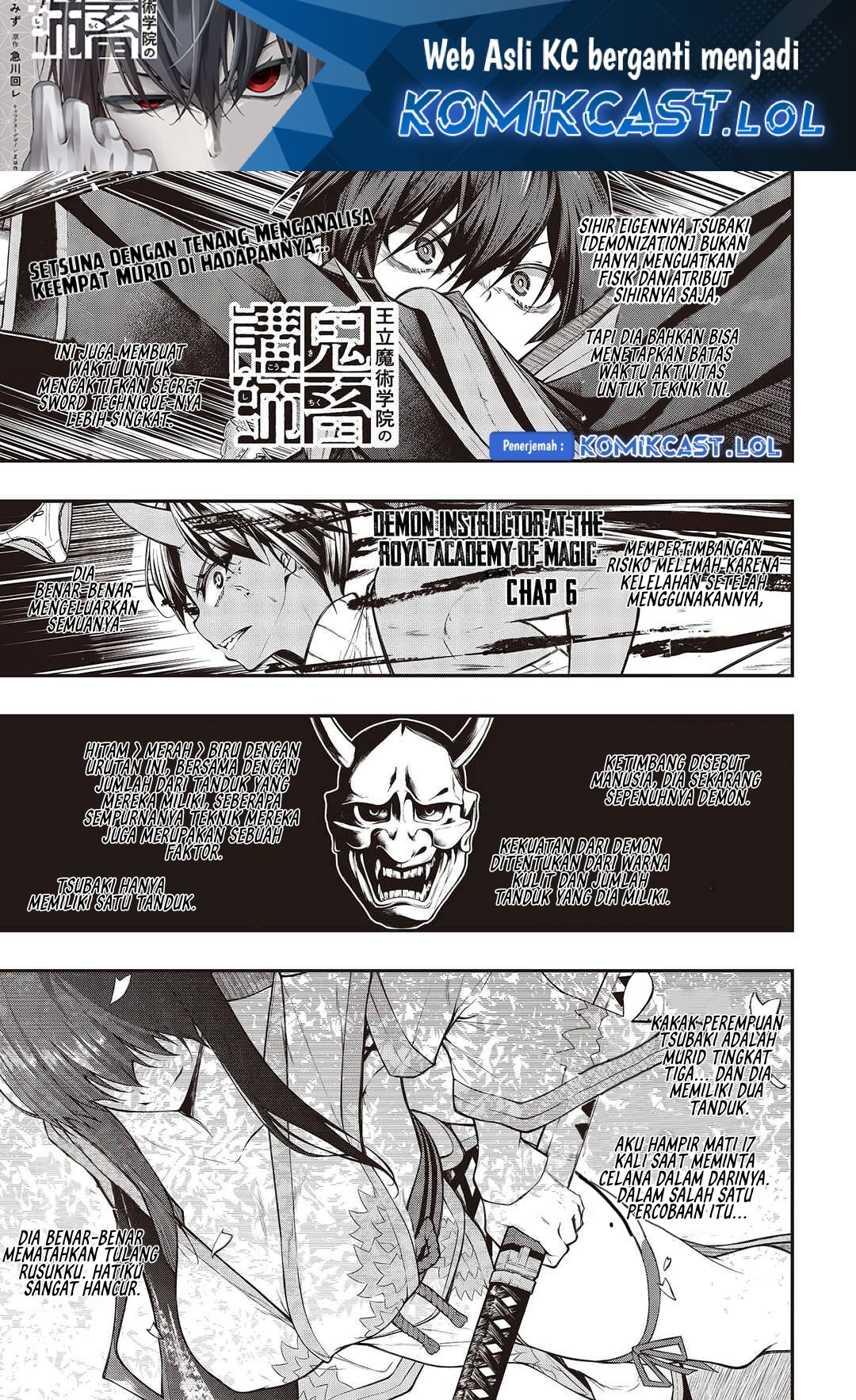 Oritsu Majutsu Gakuin no Kichiku Koshi Chapter 06 Bahasa Indonesia