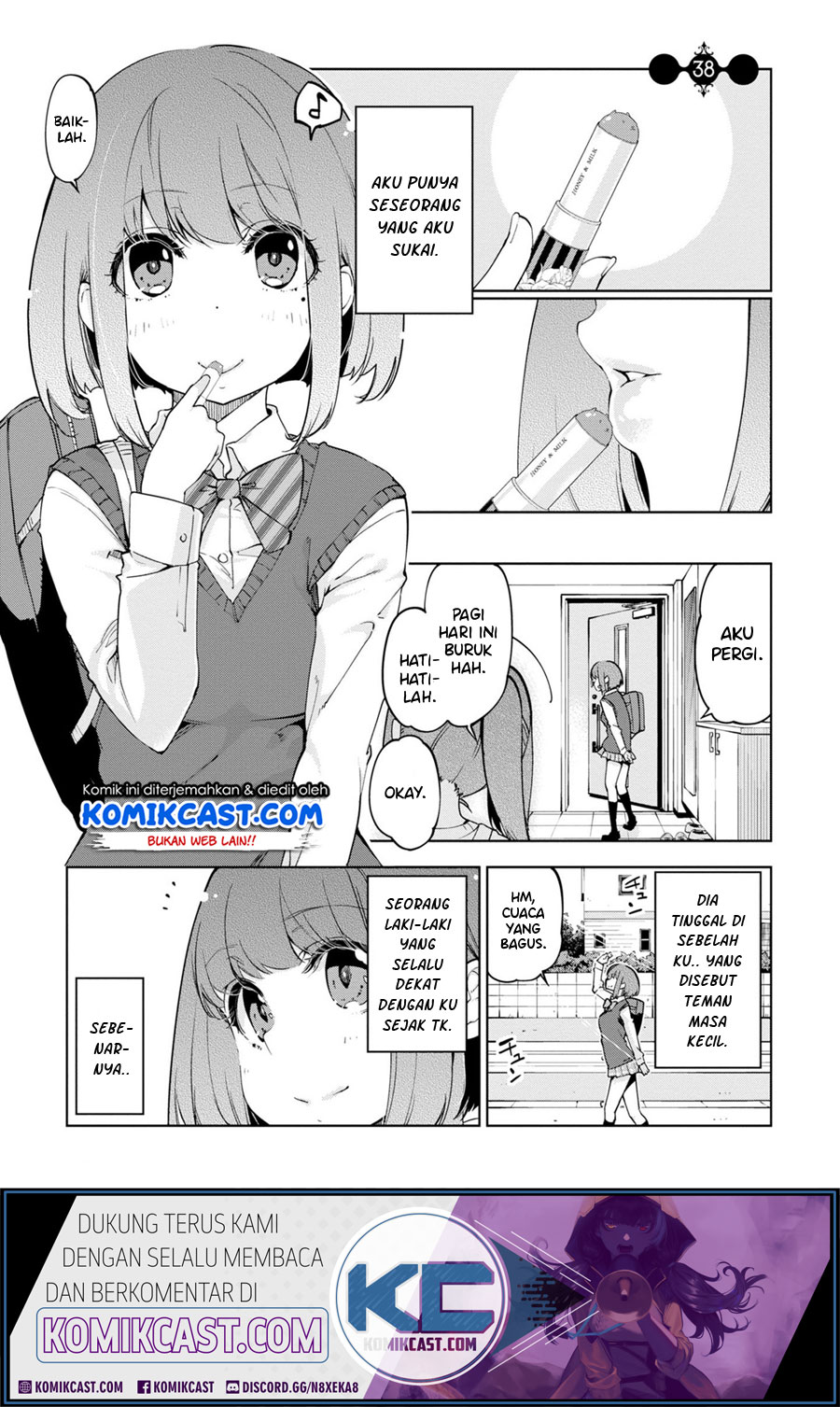 Oroka na Tenshi wa Akuma to Odoru Chapter 38 Bahasa Indonesia