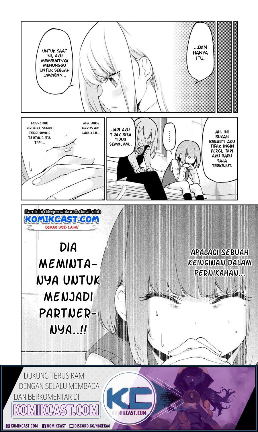 Oroka na Tenshi wa Akuma to Odoru Chapter 38 Bahasa Indonesia