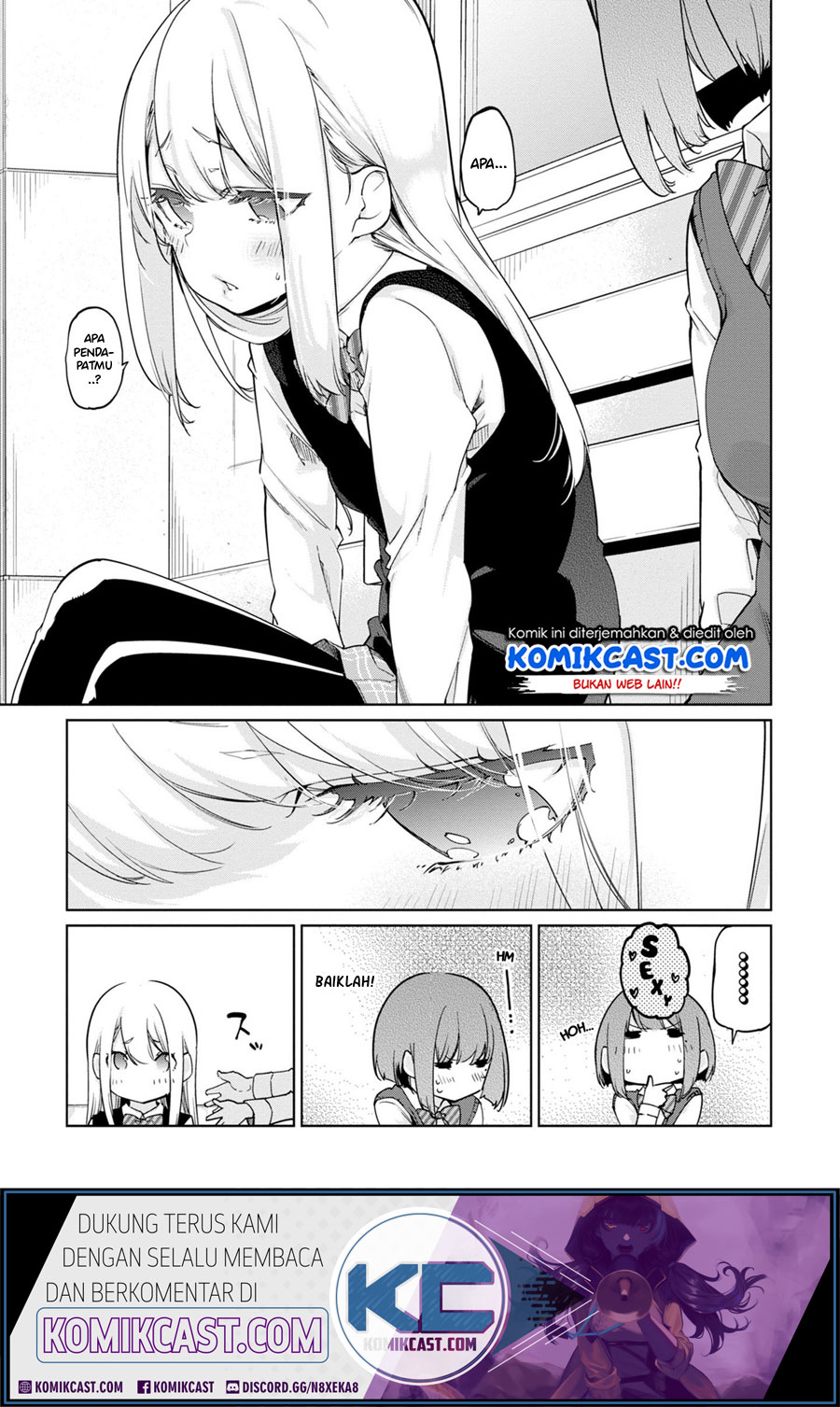 Oroka na Tenshi wa Akuma to Odoru Chapter 38 Bahasa Indonesia