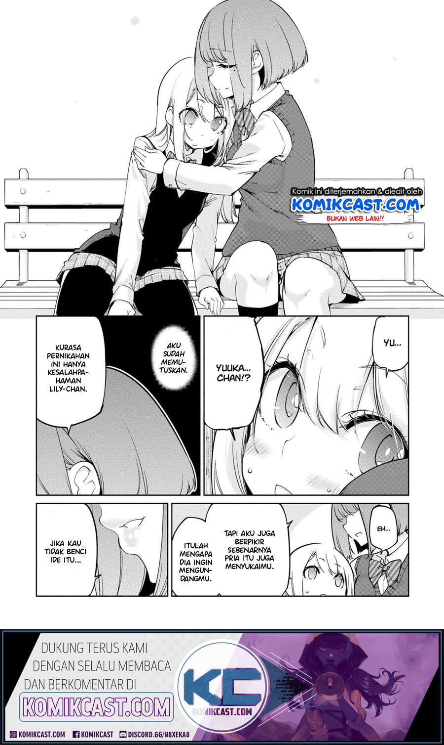 Oroka na Tenshi wa Akuma to Odoru Chapter 38 Bahasa Indonesia