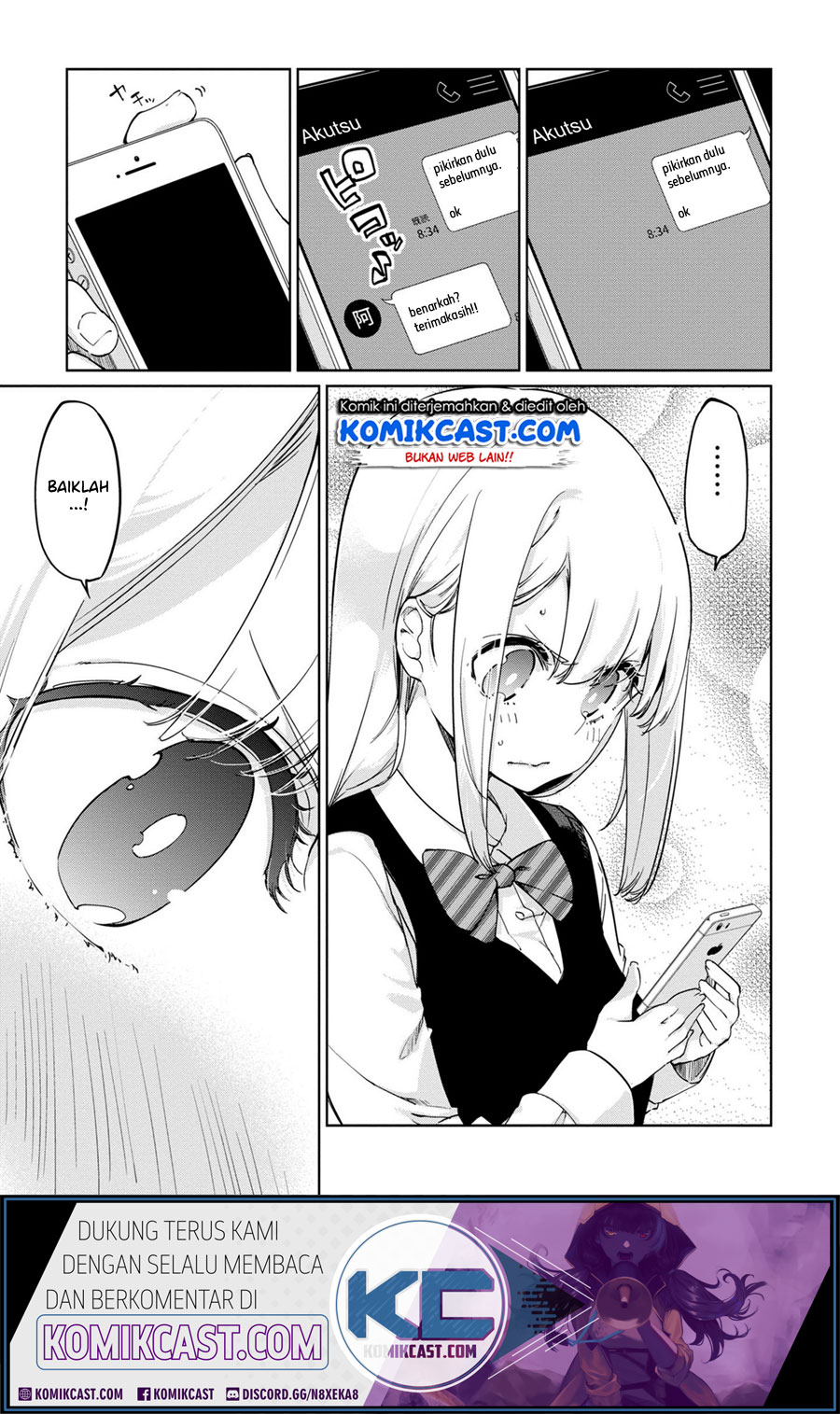 Oroka na Tenshi wa Akuma to Odoru Chapter 38 Bahasa Indonesia