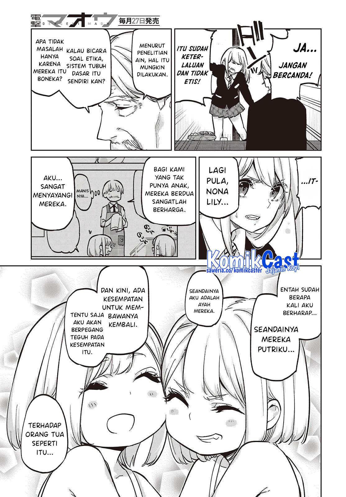 Oroka na Tenshi wa Akuma to Odoru chapter 101