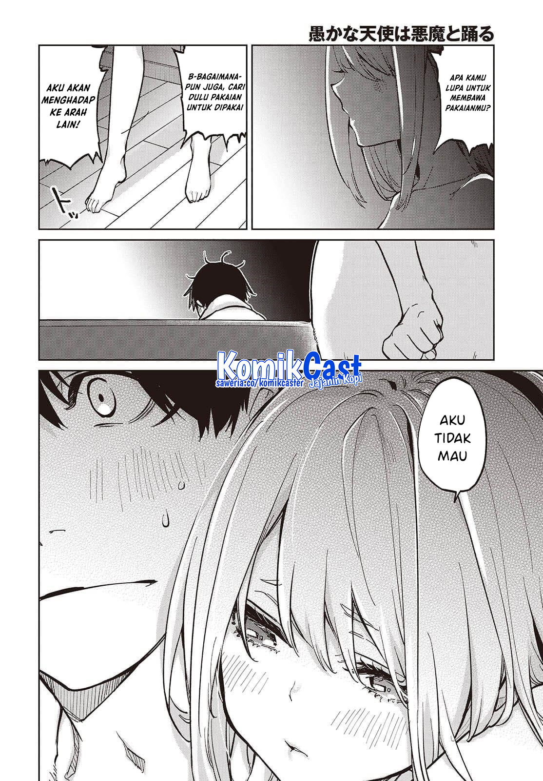 Oroka na Tenshi wa Akuma to Odoru Chapter 102 Bahasa Indonesia
