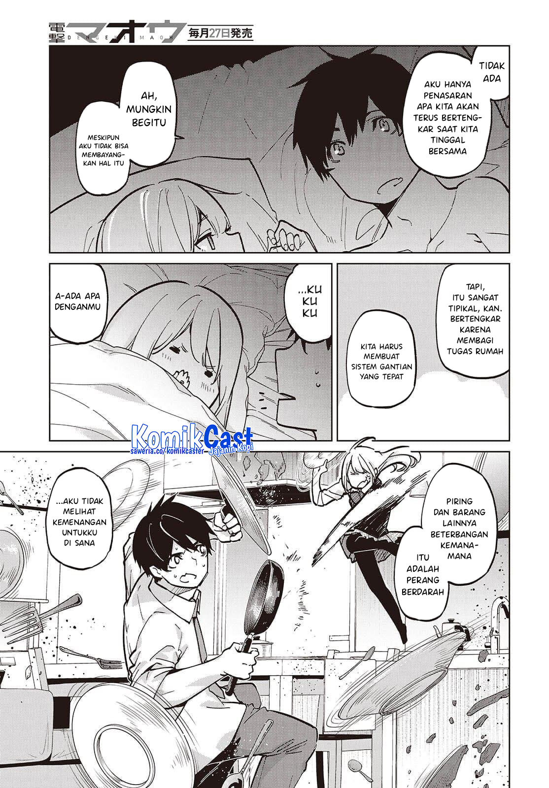 Oroka na Tenshi wa Akuma to Odoru Chapter 102 Bahasa Indonesia