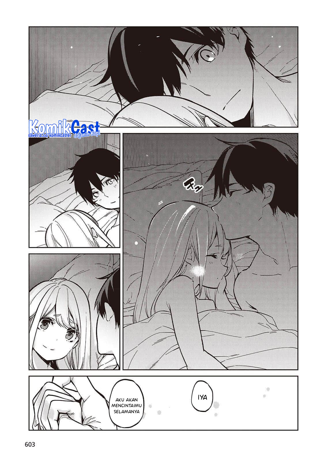 Oroka na Tenshi wa Akuma to Odoru Chapter 102 Bahasa Indonesia