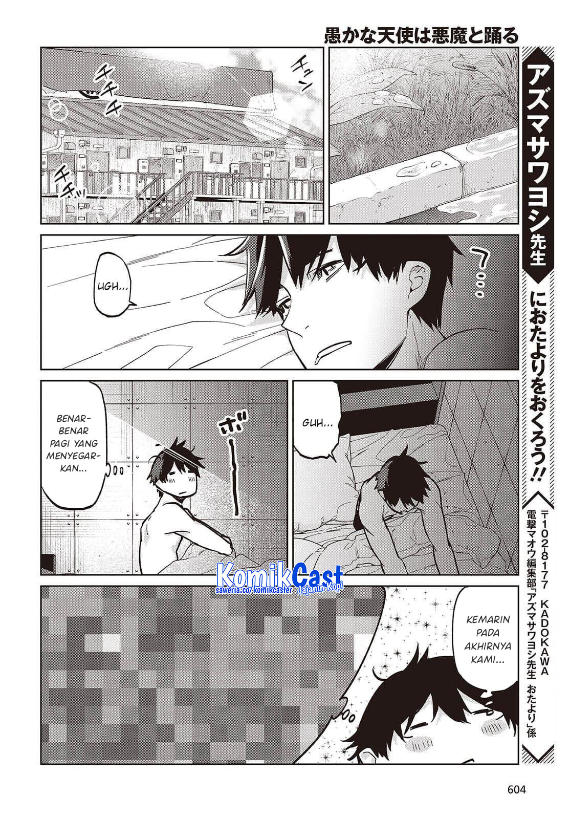 Oroka na Tenshi wa Akuma to Odoru Chapter 102 Bahasa Indonesia