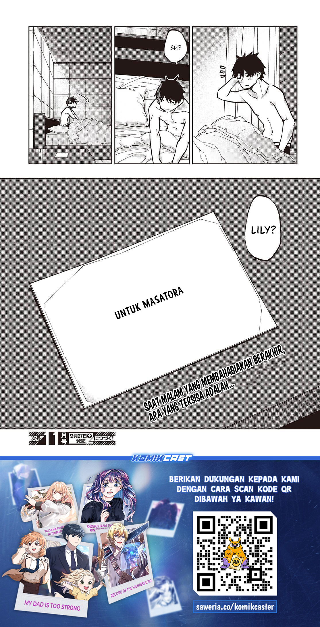 Oroka na Tenshi wa Akuma to Odoru Chapter 102 Bahasa Indonesia