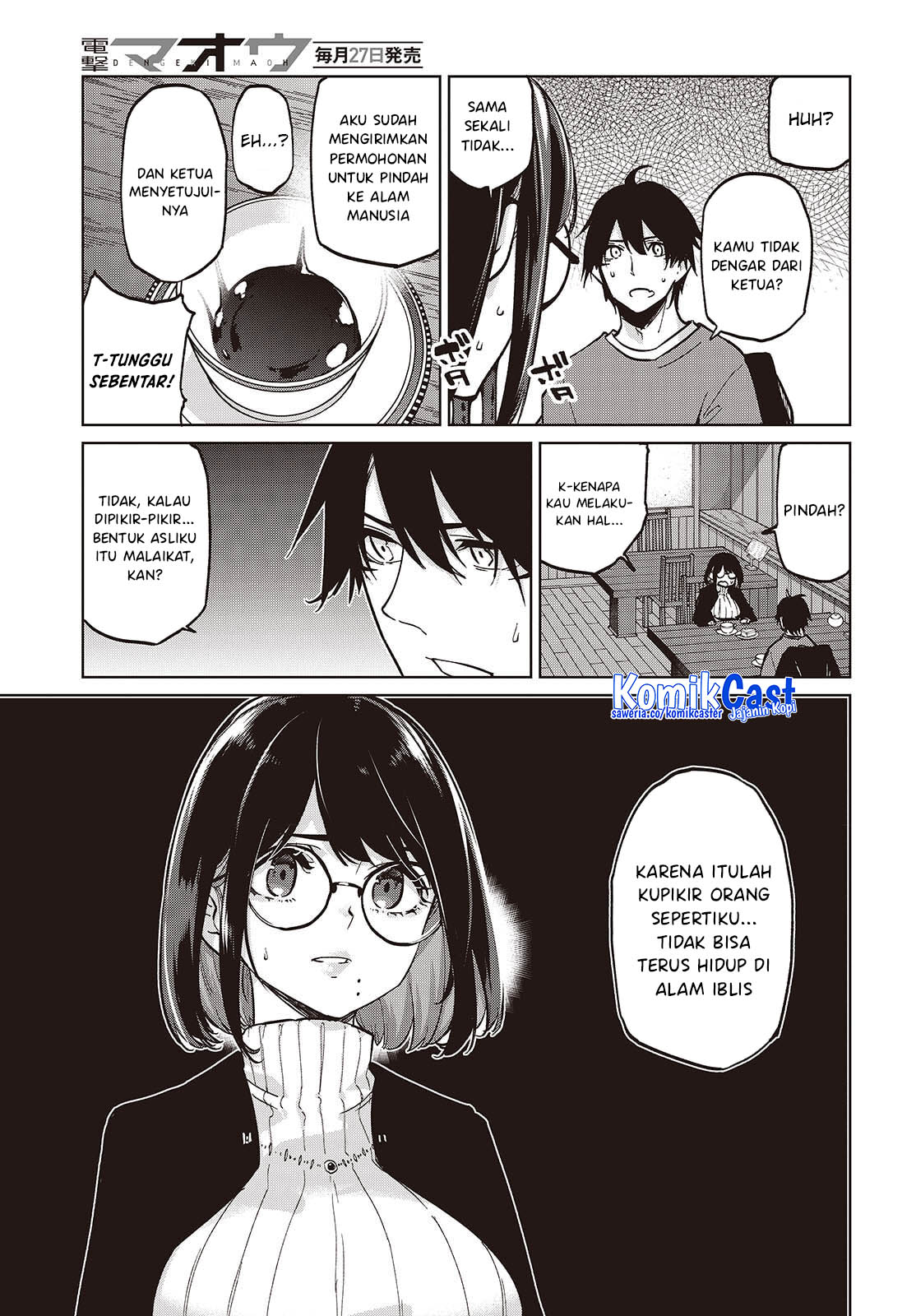 Oroka na Tenshi wa Akuma to Odoru Chapter 104 Bahasa Indonesia
