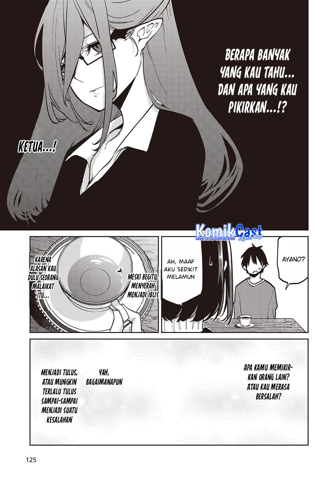 Oroka na Tenshi wa Akuma to Odoru Chapter 104 Bahasa Indonesia