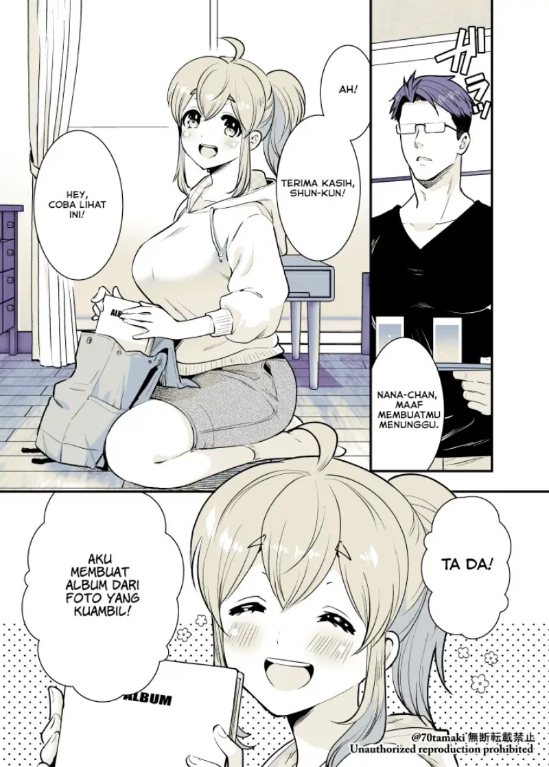 Osananajimi ga Hisabisa ni Saikai Shitara Otagai Kyonyuu ni Natteta chapter 16