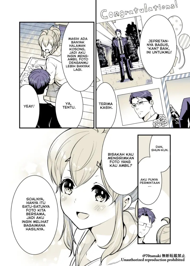 Osananajimi ga Hisabisa ni Saikai Shitara Otagai Kyonyuu ni Natteta chapter 16