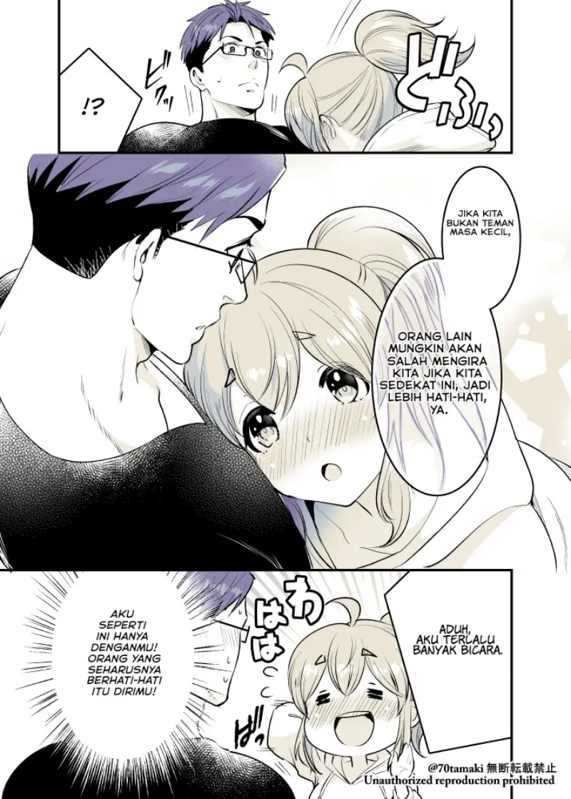 Osananajimi ga Hisabisa ni Saikai Shitara Otagai Kyonyuu ni Natteta chapter 16