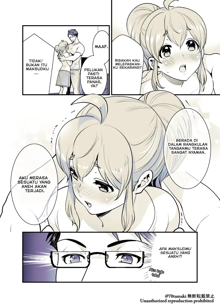 Osananajimi ga Hisabisa ni Saikai Shitara Otagai Kyonyuu ni Natteta chapter 20