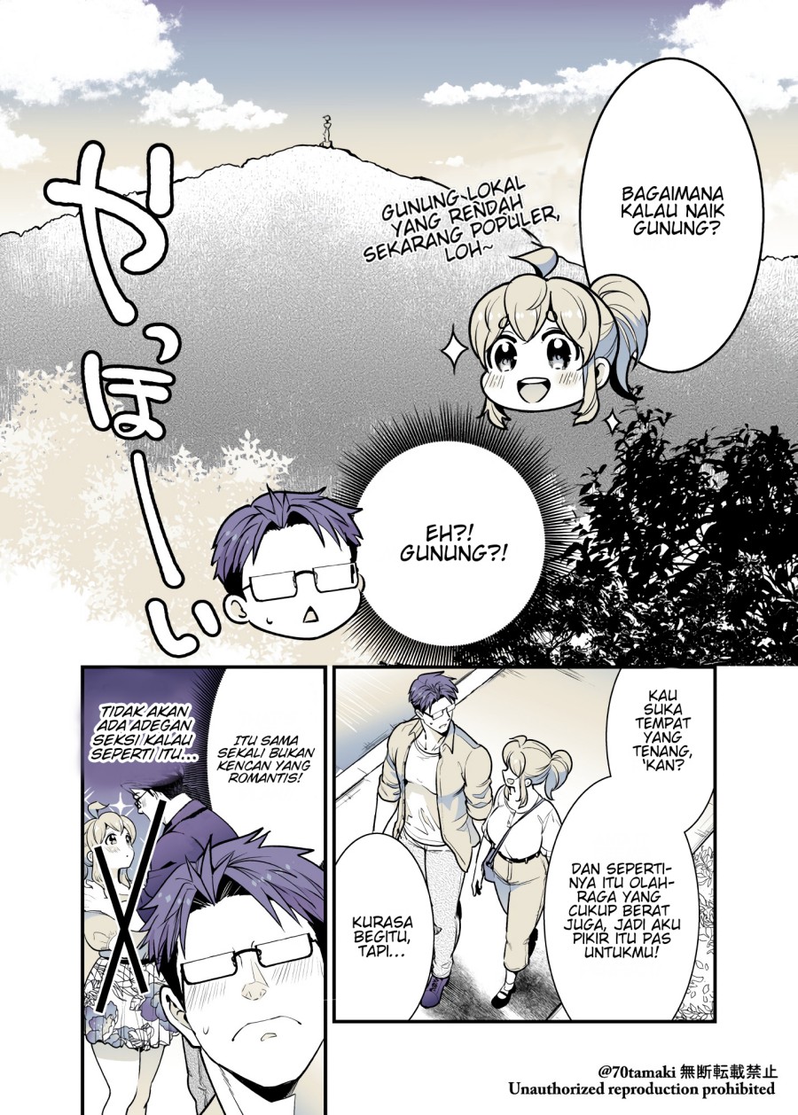 Osananajimi ga Hisabisa ni Saikai Shitara Otagai Kyonyuu ni Natteta chapter 36