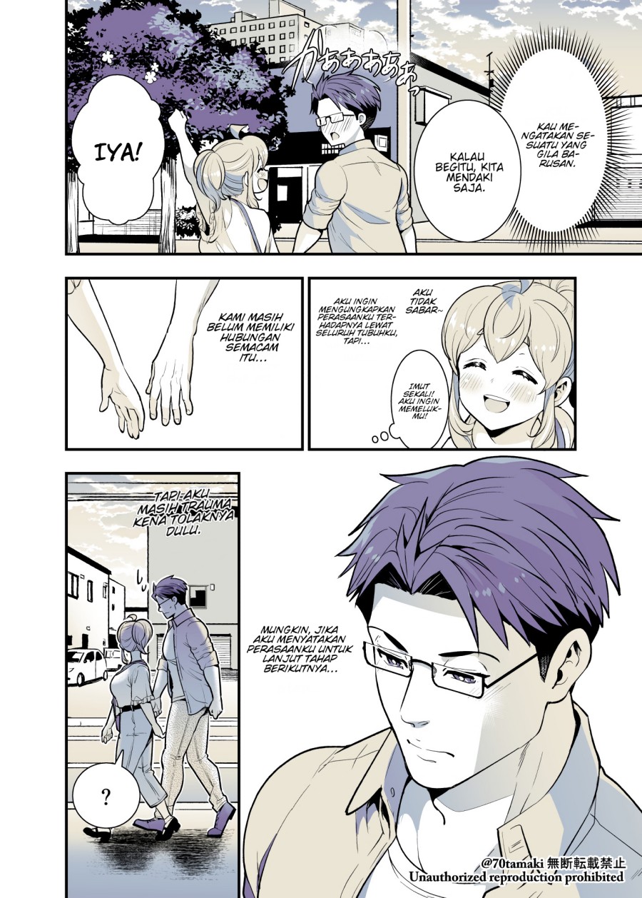 Osananajimi ga Hisabisa ni Saikai Shitara Otagai Kyonyuu ni Natteta chapter 36