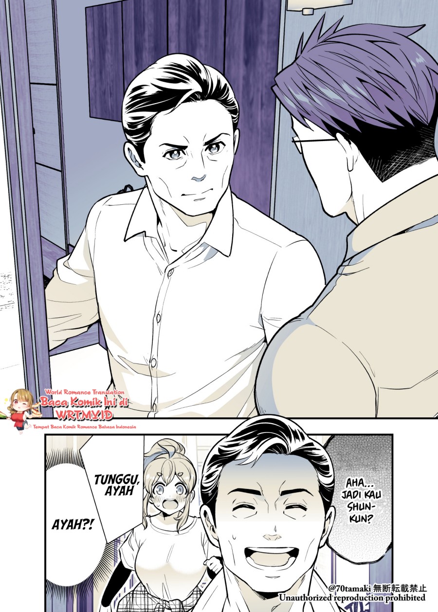 Osananajimi ga Hisabisa ni Saikai Shitara Otagai Kyonyuu ni Natteta chapter 36