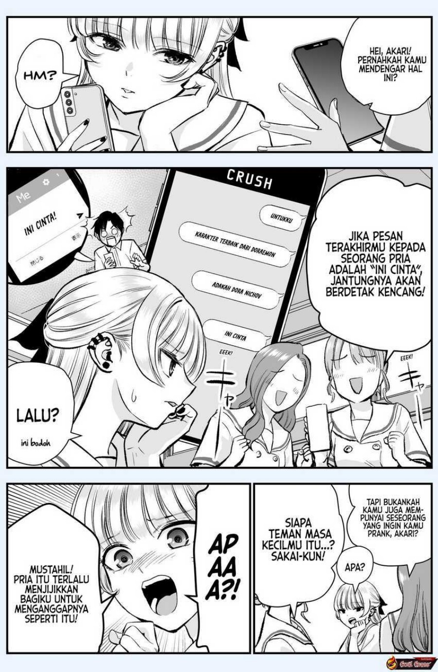 Osananajimi to wa Rabukome ni Naranai Chapter 22.5 Bahasa Indonesia