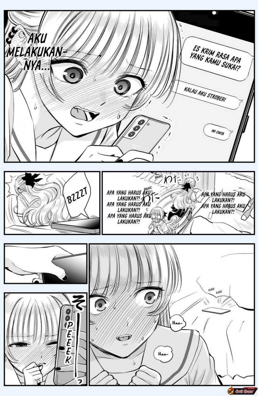 Osananajimi to wa Rabukome ni Naranai Chapter 22.5 Bahasa Indonesia