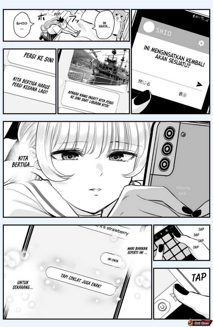 Osananajimi to wa Rabukome ni Naranai Chapter 22.5 Bahasa Indonesia