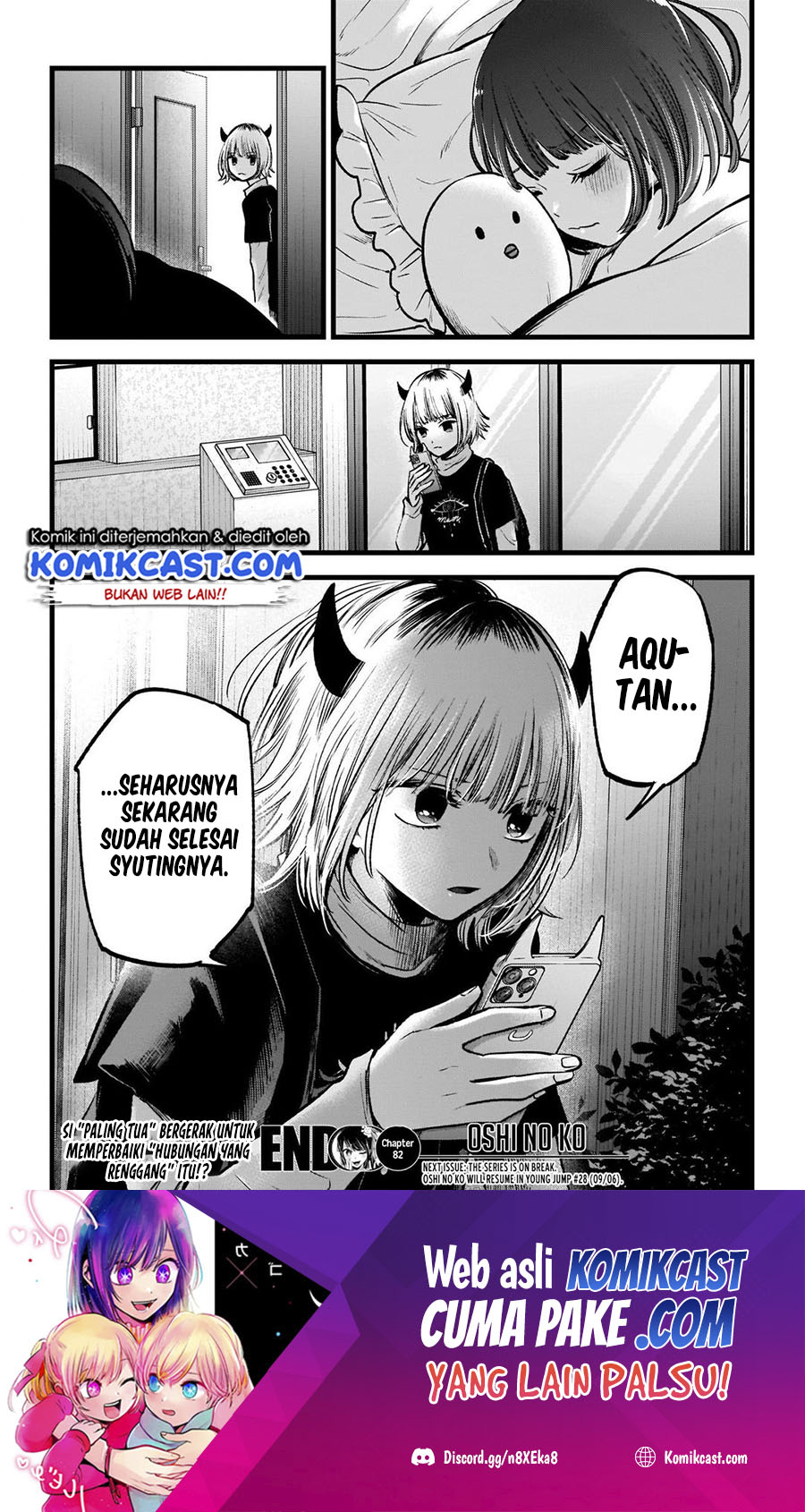 Dilarang COPAS - situs resmi www.mangacanblog.com - Komik oshi no ko 082 - chapter 82 83 Indonesia oshi no ko 082 - chapter 82 Terbaru 18|Baca Manga Komik Indonesia|Mangacan