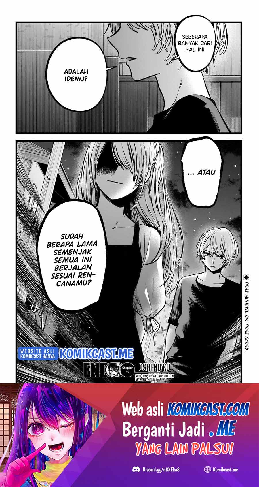 Dilarang COPAS - situs resmi www.mangacanblog.com - Komik oshi no ko 092 - chapter 92 93 Indonesia oshi no ko 092 - chapter 92 Terbaru 20|Baca Manga Komik Indonesia|Mangacan