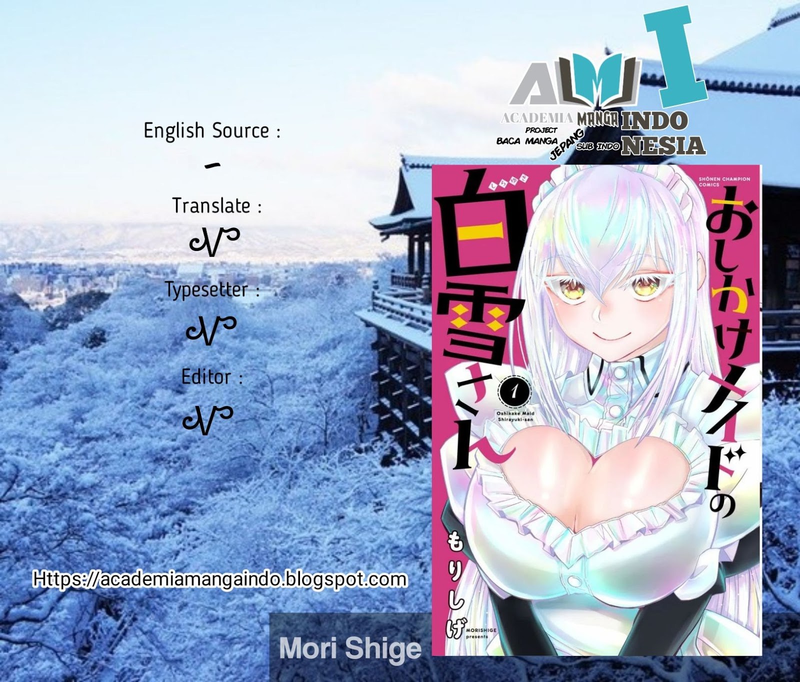 Oshikake Maid Shirayuki-san Chapter 01 Bahasa Indonesia