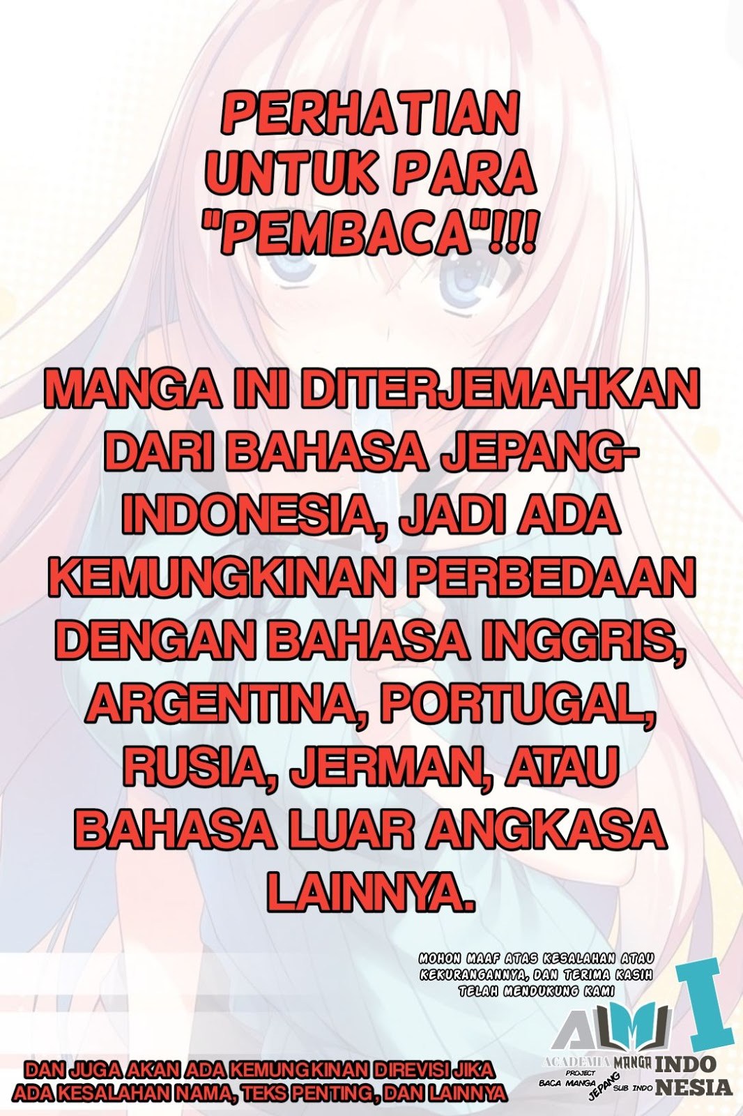 Oshikake Maid Shirayuki-san Chapter 01 Bahasa Indonesia