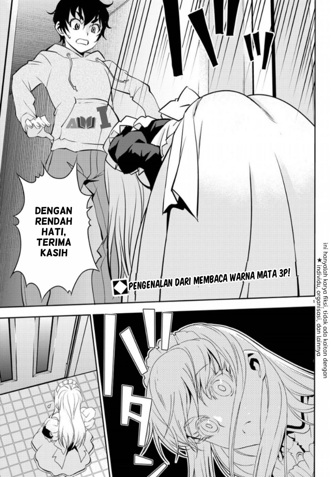 Oshikake Maid Shirayuki-san Chapter 01 Bahasa Indonesia