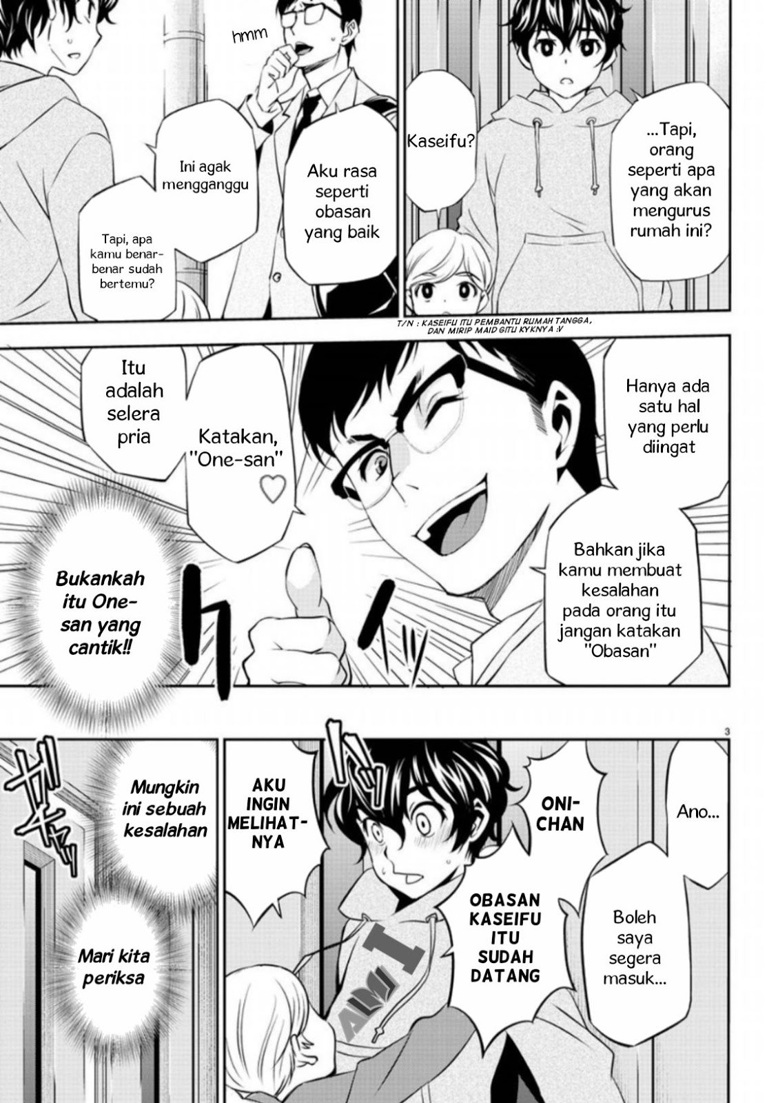 Oshikake Maid Shirayuki-san Chapter 01 Bahasa Indonesia