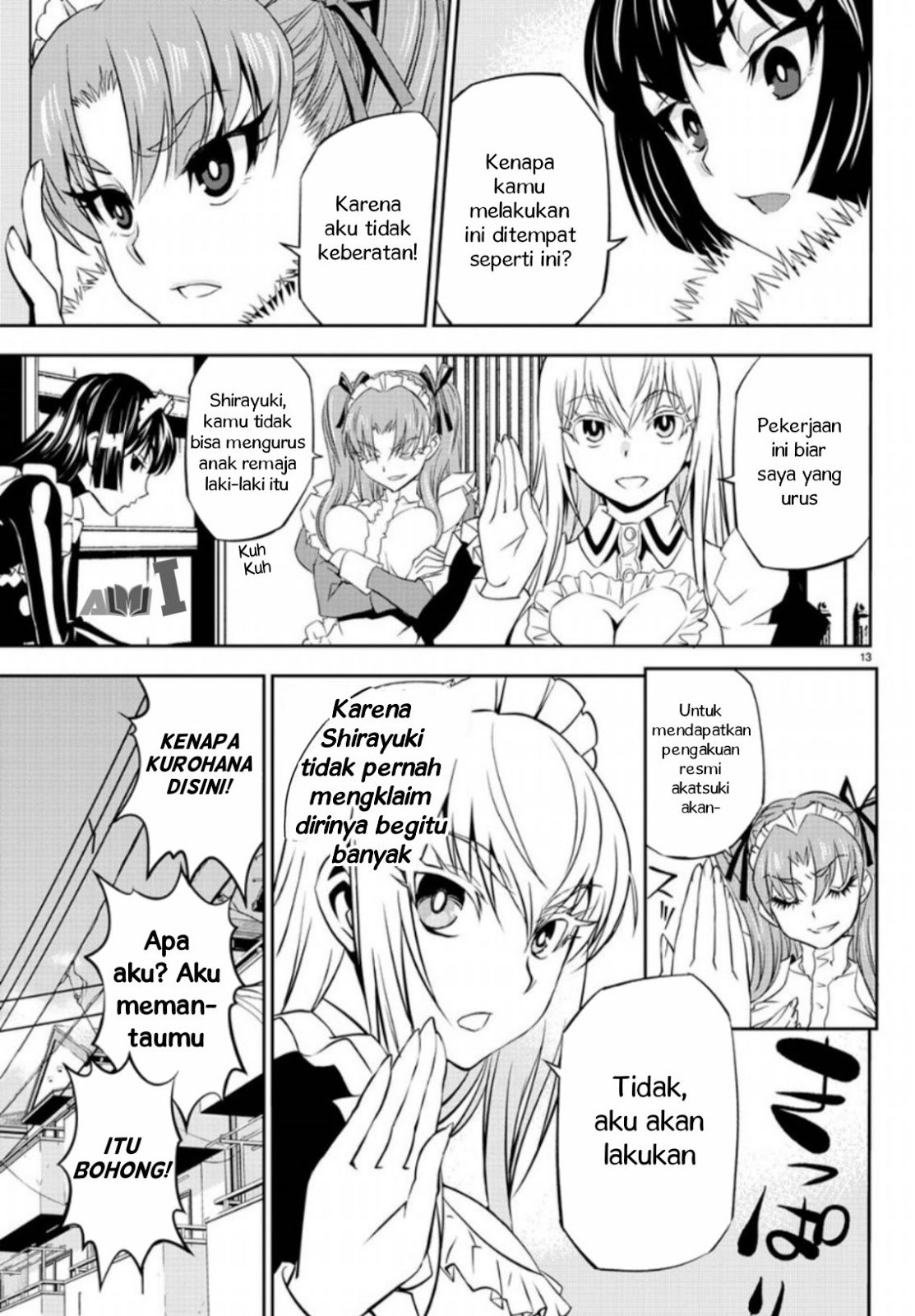 Oshikake Maid Shirayuki-san Chapter 01 Bahasa Indonesia